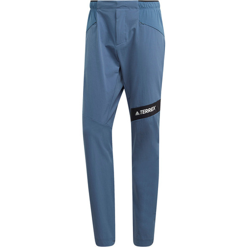 textil Hombre Pantalones de chándal adidas Originals TR AlpClim So P Azul