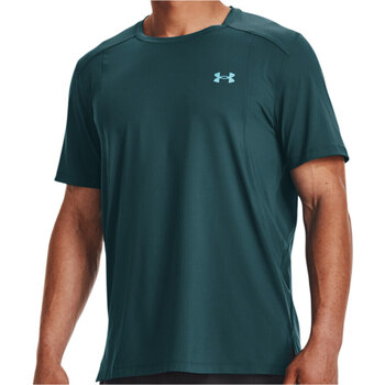 textil Hombre Camisas manga corta Under Armour UA Iso-Chill Laser Tee Verde