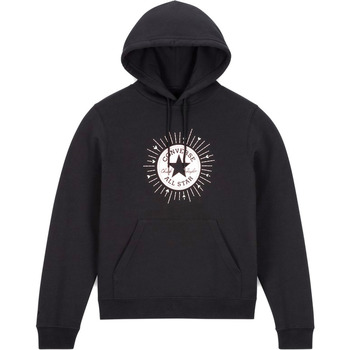 textil Mujer Sudaderas Converse RADIATING LOVE CLASSIC FIT HOODIE Negro