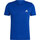 textil Hombre Camisas manga corta adidas Originals ADIZERO TEE M Azul