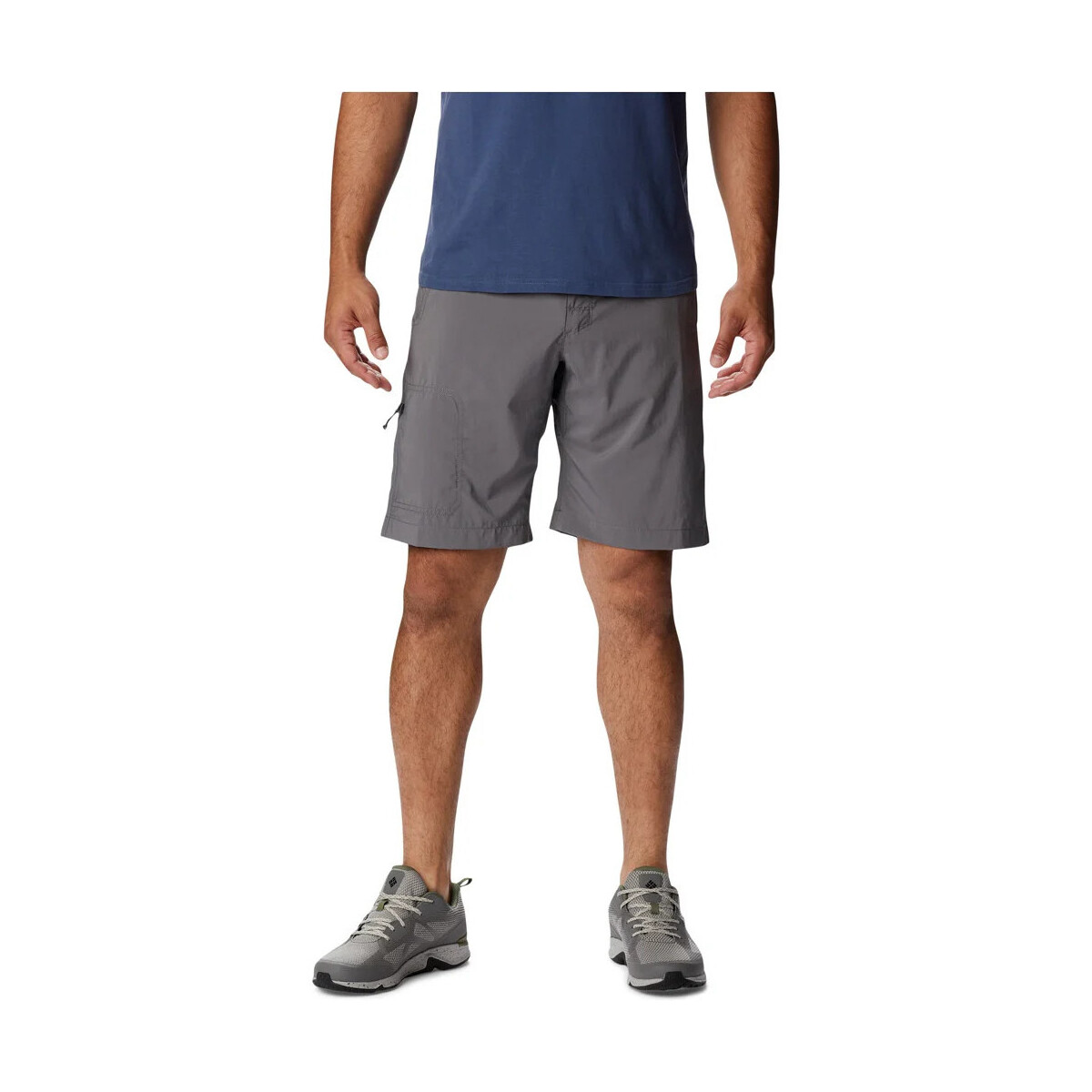textil Hombre Pantalones de chándal Columbia Silver Ridge Utility Short Gris