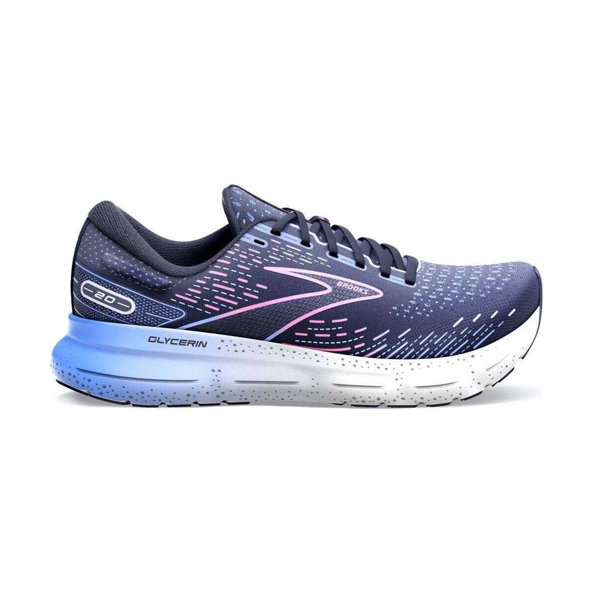 Zapatos Mujer Running / trail Brooks GLYCERIN 20 Azul