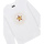 textil Mujer Sudaderas Converse RADIATING LOVE CLASSIC FIT CREW Blanco