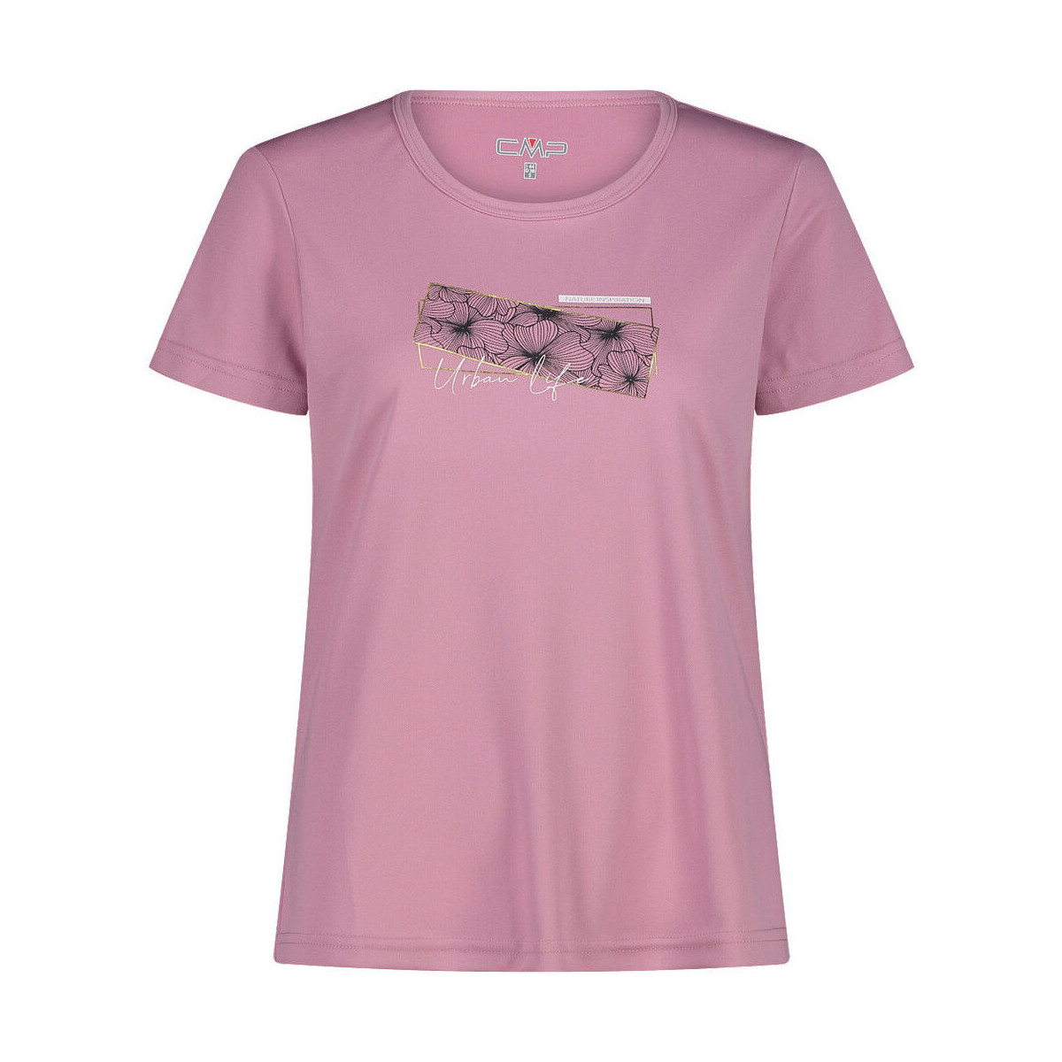 textil Mujer Camisas Cmp WOMAN T-SHIRT Rosa