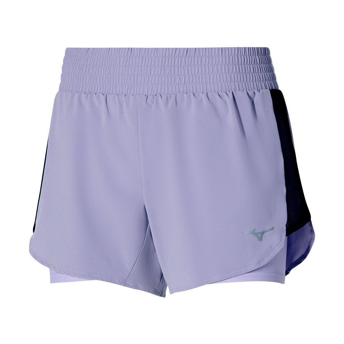 textil Mujer Pantalones cortos Mizuno 2in1 4.5 Short (w) Violeta