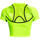 textil Mujer Camisas Under Armour UA Run Anywhere Crop SS Verde