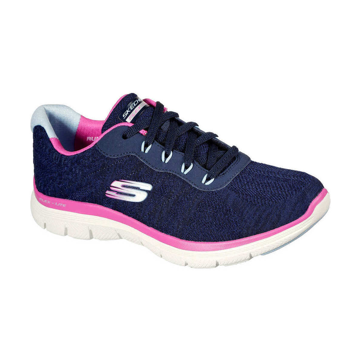 Zapatos Mujer Running / trail Skechers FLEX APPEAL 4.0 - FRESH MOVE Marino