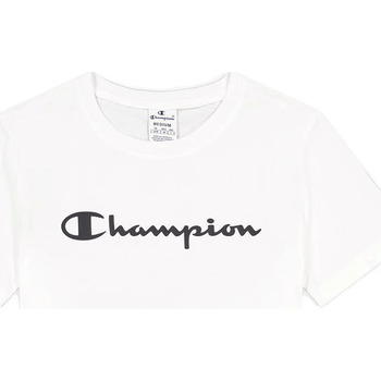 Champion Crewneck T-Shirt Blanco