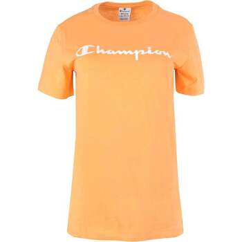 textil Mujer Polos manga corta Champion Crewneck T-Shirt Naranja