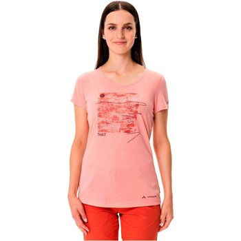 Vaude Women's Skomer Print T-Shirt II Rosa