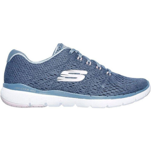 Zapatos Mujer Running / trail Skechers FLEX APPEAL 3.0-SATELLITES Azul