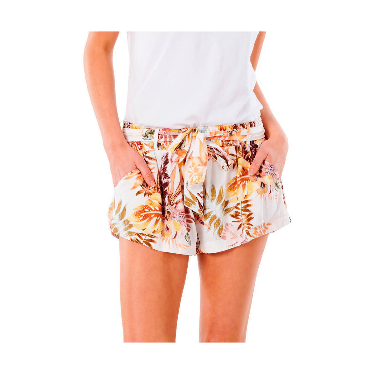 textil Mujer Shorts / Bermudas Rip Curl TALLOWS SHORT Blanco
