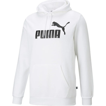 textil Hombre Sudaderas Puma ESS Big Logo Hoodie FL Blanco