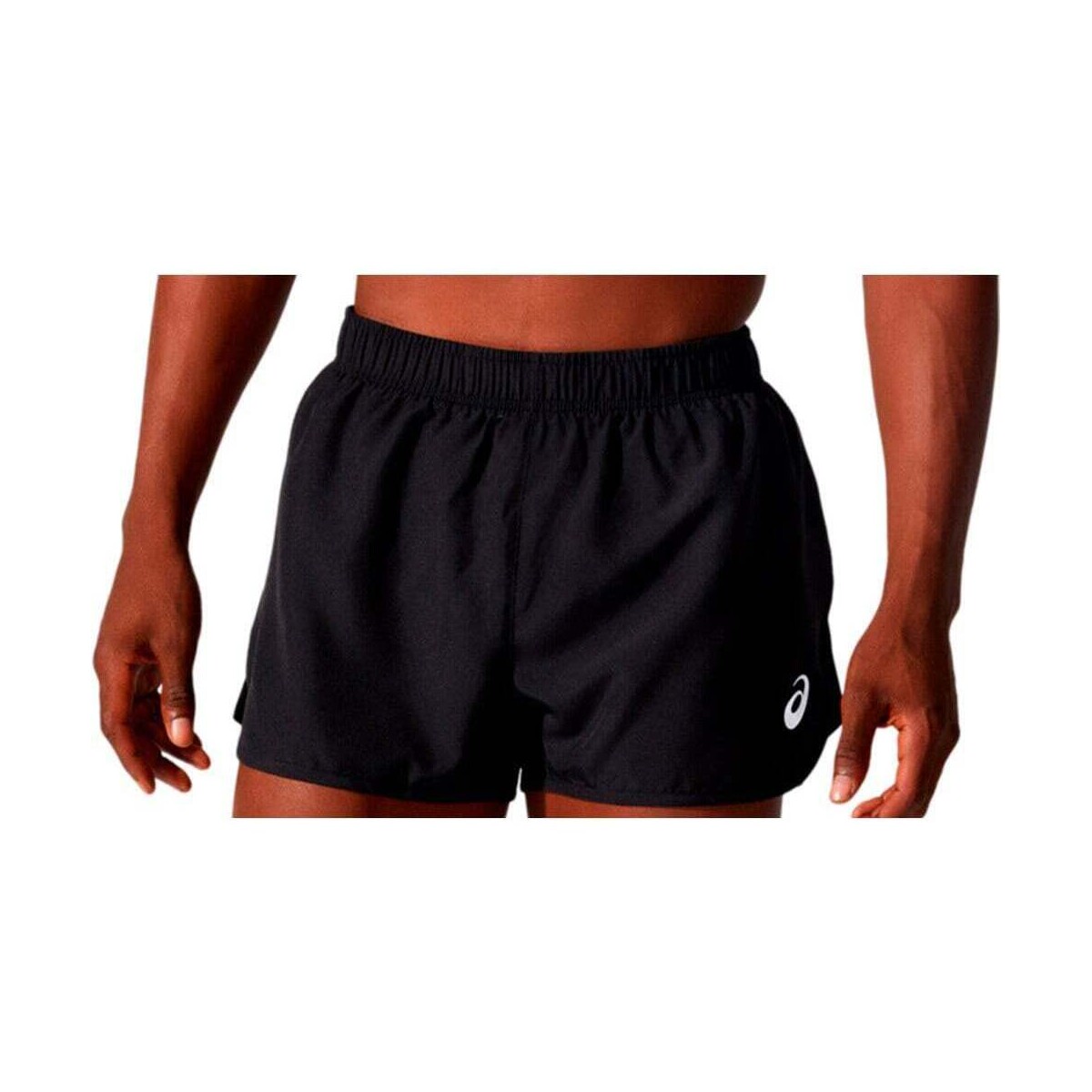 textil Hombre Pantalones cortos Asics CORE SPLIT SHORT Negro