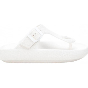 Zapatos Mujer Botas Xti esclava plataforma goma 3cm con suela con planta confortables Blanco