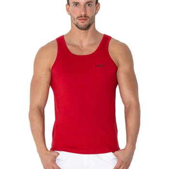 textil Hombre Camisetas sin mangas Code 22 Código Básico22 Tank Top Rojo