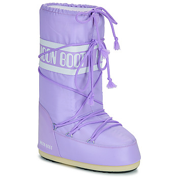 Zapatos Mujer Botas de nieve Moon Boot MB ICON NYLON Lila