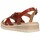 Zapatos Mujer Sandalias Porronet 2925 Mujer Cuero Marrón