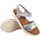 Zapatos Mujer Multideporte Eva Frutos Sandalia señora  3265 blanco Multicolor