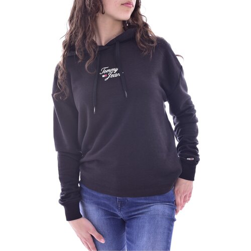 textil Sudaderas Tommy Jeans DW0DW15410 - Mujer Negro