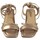 Zapatos Mujer Multideporte Isteria Sandalia señora   23032 oro Plata
