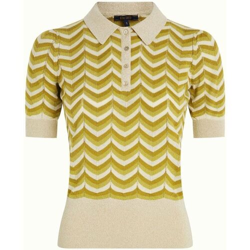 textil Mujer Tops / Blusas King Louie POLO MANDRY  MUJER Amarillo