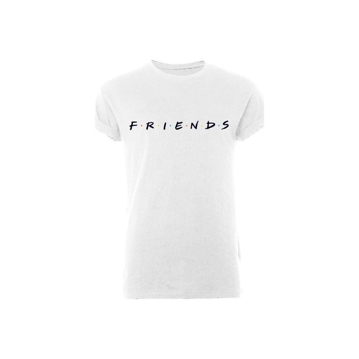 textil Camisetas manga larga Friends PH1965 Blanco