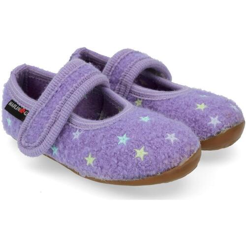 Zapatos Niños Pantuflas Haflinger 48401821 Violeta