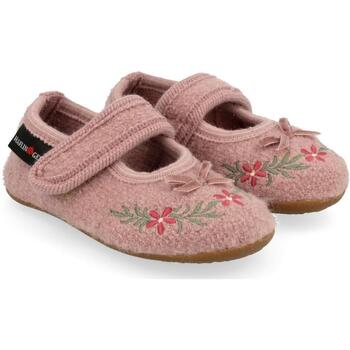 Zapatos Niños Pantuflas Haflinger 48501383 Rosa