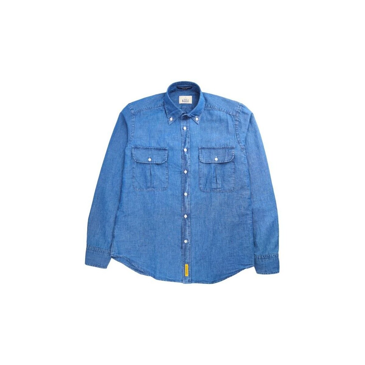 textil Hombre Camisas manga larga Bd Baggies Bradford Camicia Uomo B13W42 02 B001 TS Azul