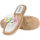 Zapatos Mujer Chanclas L&R Shoes 1060 Blanco