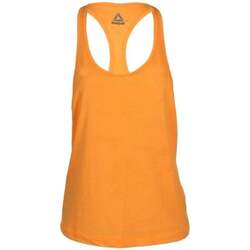 textil Mujer Camisas Reebok Sport BURNOUT TANK Amarillo