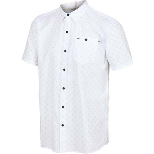 textil Hombre Camisas manga larga Regatta Dalziel Blanco