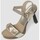 Zapatos Mujer Sandalias Obvio SANDALIA OBVIO 6121 PLATINO Plata