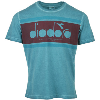 textil Hombre Camisetas manga corta Diadora Tshirt Ss Spectra Used Azul