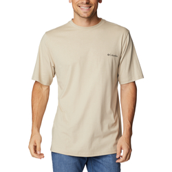 textil Hombre Camisetas manga corta Columbia CSC Basic Logo SS Tee Beige