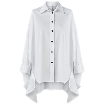 textil Mujer Tops / Blusas Wendy Trendy Camisa 110938 - White Blanco