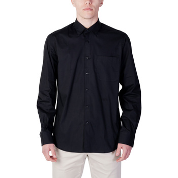 textil Hombre Camisas manga larga Alviero Martini 1301 UE43 Negro