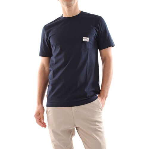 textil Hombre Tops y Camisetas Timberland TB0A66DS ROCK POCKET-4331 DARK SAPPHIRE Azul