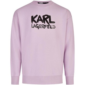 textil Hombre Sudaderas Karl Lagerfeld - Sudadera con Logo Violeta