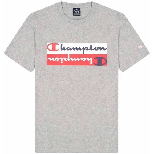 textil Hombre Tops y Camisetas Champion Crewneck  218562-EM006 Gris