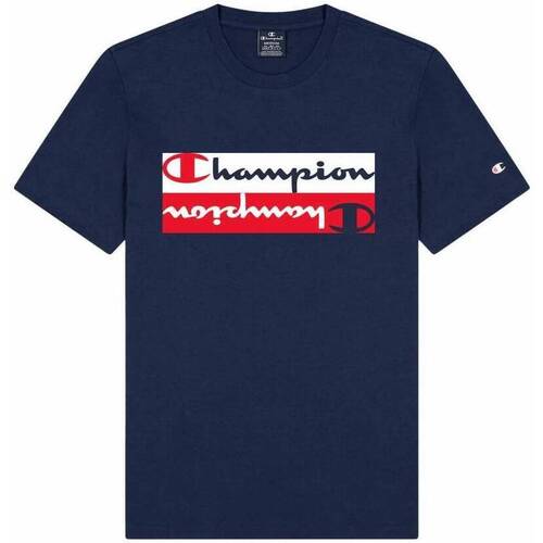 textil Hombre Tops y Camisetas Champion Crewneck  218562-BS503 Azul