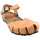 Zapatos Mujer Sandalias Interbios SANDALIA  5355 PIEL NARANJA Naranja
