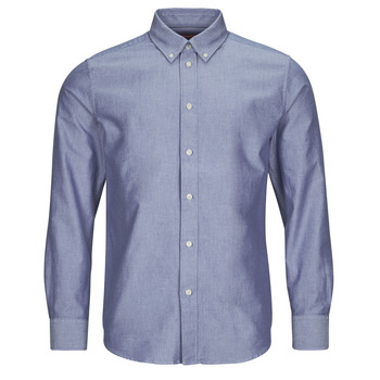 textil Hombre Camisas manga larga Esprit oxford shirt Azul