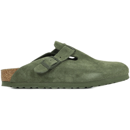 Zapatos Zuecos (Mules) Birkenstock Boston BS Verde
