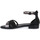 Zapatos Mujer Zuecos (Mules) Valleverde 16035 NERO Negro