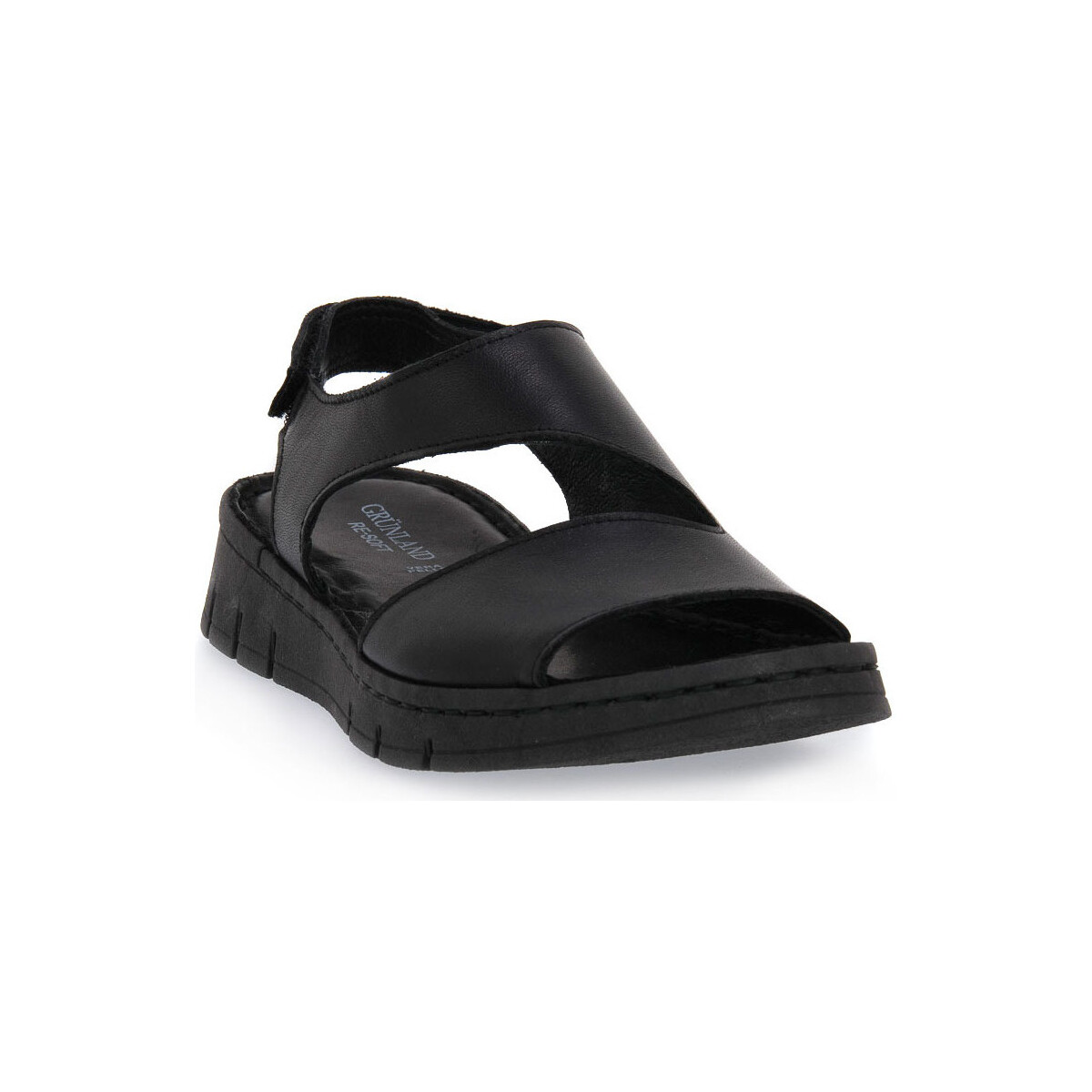 Zapatos Mujer Zuecos (Mules) Grunland NERO 30GITA Negro