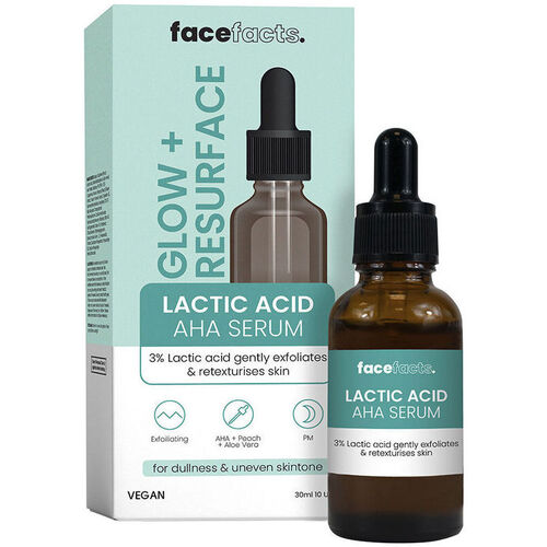 Belleza Cuidados especiales Face Facts Glow+ Resurface Lactic Acid Aha Serum 