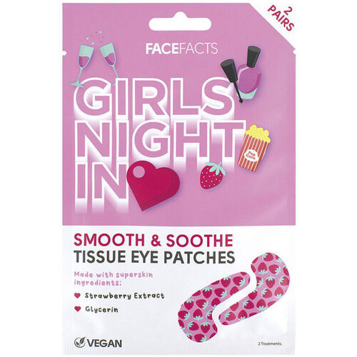 Belleza Tratamiento para ojos Face Facts Girls Night In Tissue Eye Patches 