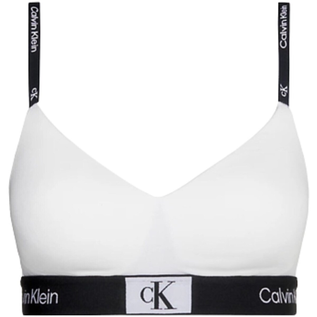 Ropa interior Mujer Braguitas Calvin Klein Jeans 000QF7218E Blanco